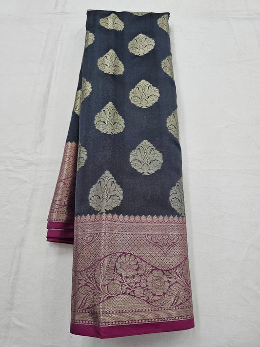Kanchipuram Blended Trendy Fancy Silk Saree 415