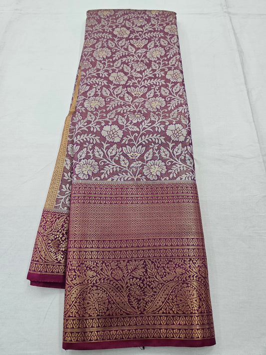 Kanchipuram Blended Semi Silk Sarees 111