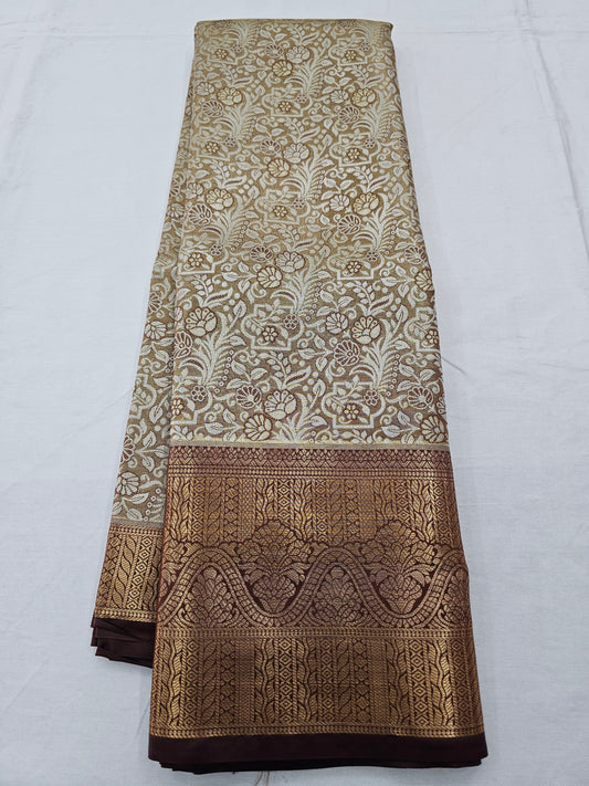 Kanchipuram Blended Semi Silk Sarees 121