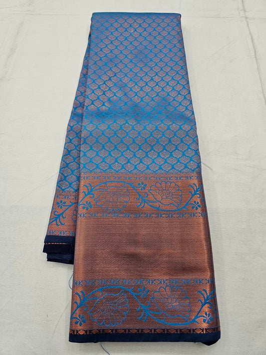 Kanchipuram Blended Semi Silk Sarees 071