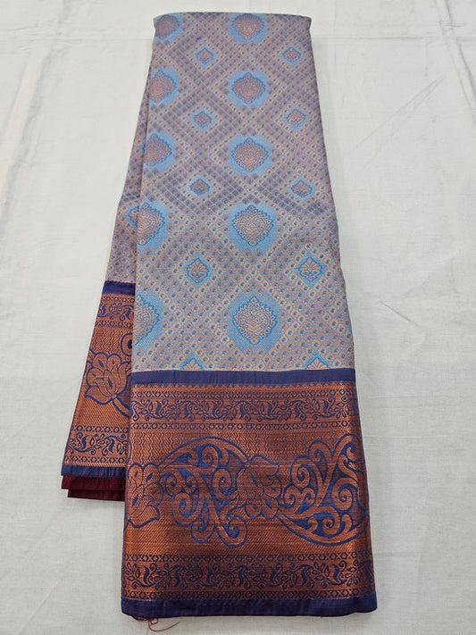 Kanchipuram Blended Semi Silk Sarees 095