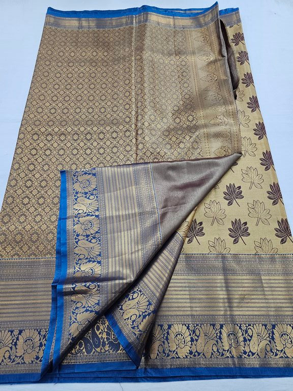 Kanchipuram Blended Tissue Silk Sarees 003