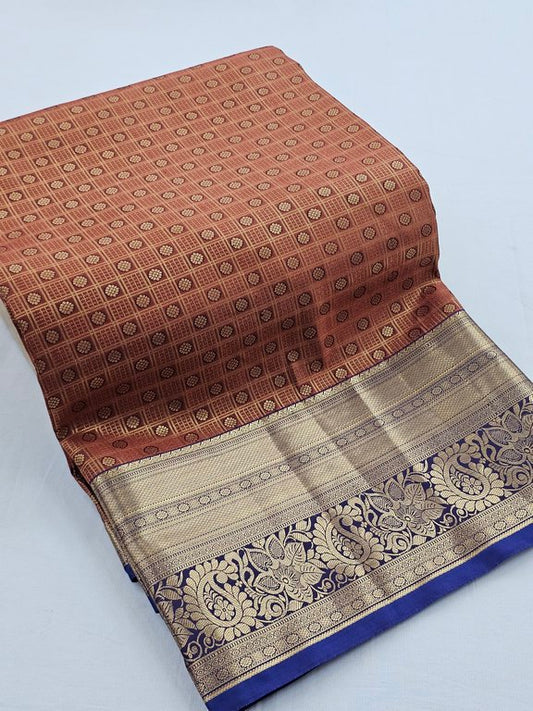 Kanchipuram Blended Tissue Silk Sarees 004