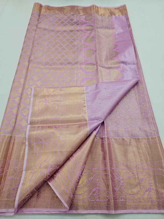 Kanchipuram Blended Tissue Silk Sarees 005