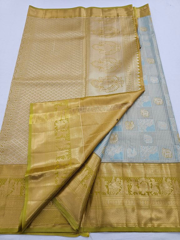 Kanchipuram Blended Tissue Silk Sarees 013
