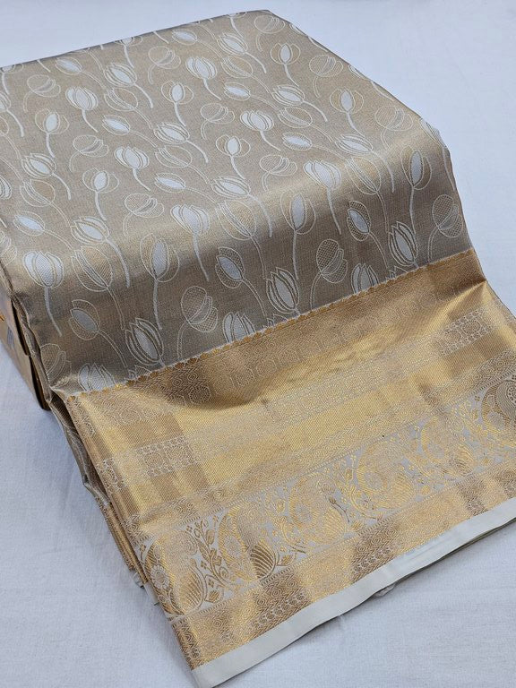 Kanchipuram Blended Tissue Silk Sarees 018