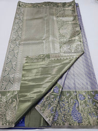 Kanchipuram Blended Tissue Silk Sarees 021