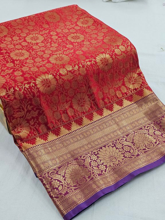 Kanchipuram Blended Tissue Silk Sarees 025