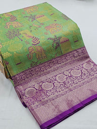 Kanchipuram Blended Tissue Silk Sarees 026