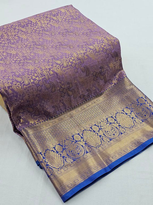 Kanchipuram Blended Bridal Silk Sarees 055