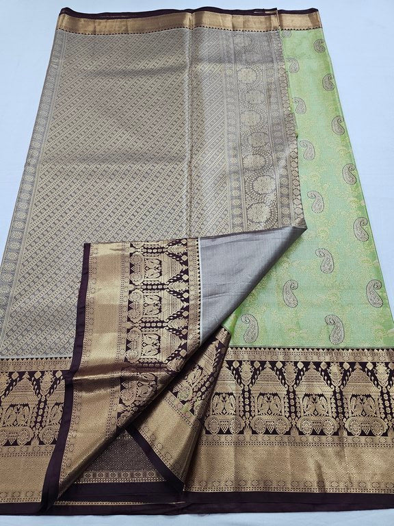Kanchipuram Blended Tissue Silk Sarees 056