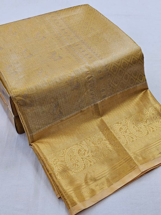 Kanchipuram Blended Tissue Silk Sarees 057