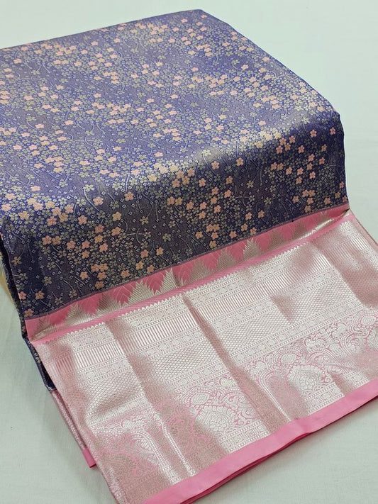 Kanchipuram Blended Tissue Silk Sarees 063