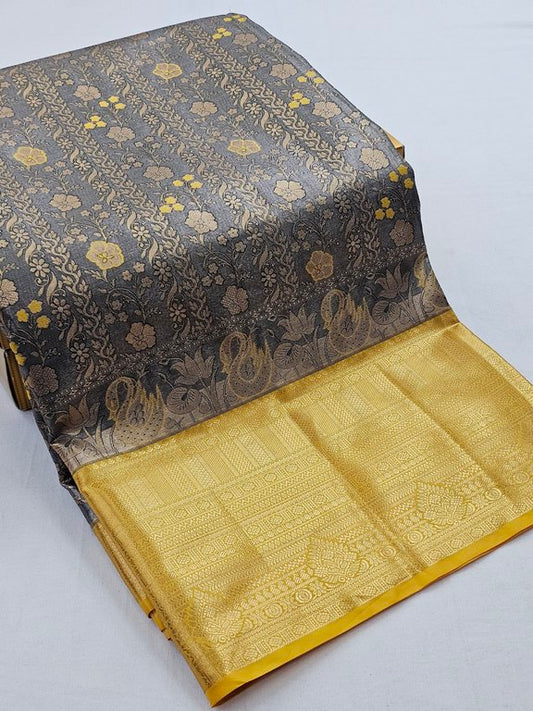 Kanchipuram Blended Tissue Silk Sarees 079