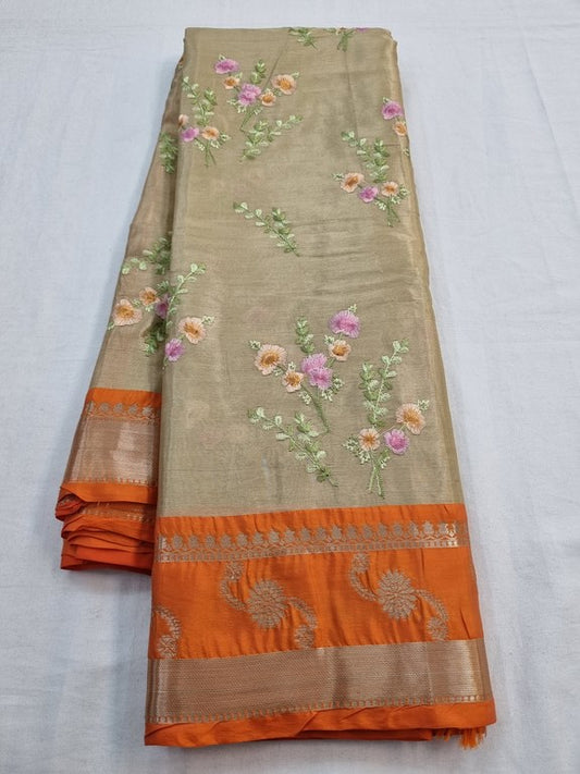 Kanchipuram Blended Tissue Silk Sarees 012