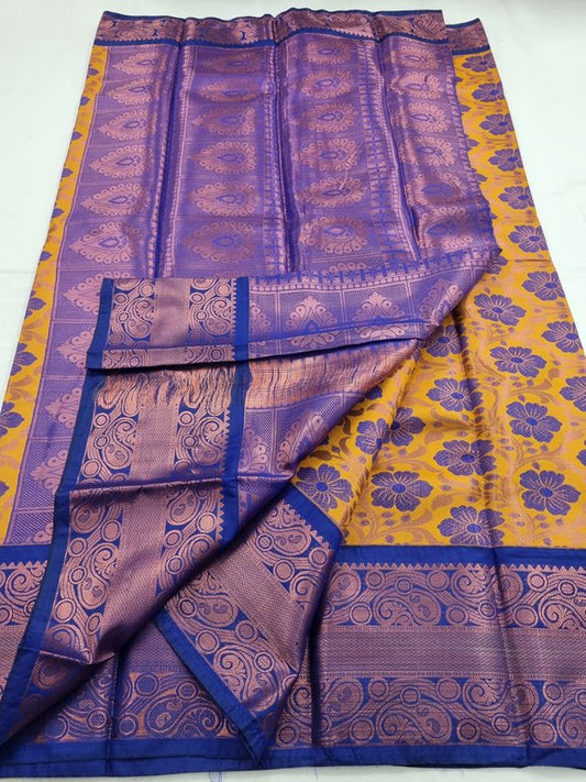 Kanchipuram Blended Tissue Silk Sarees 031