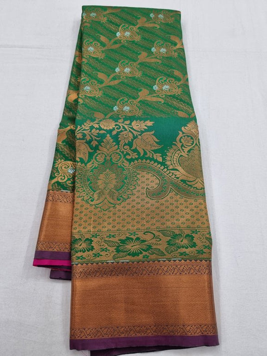 Kanchipuram Blended Bridal Silk Sarees 045
