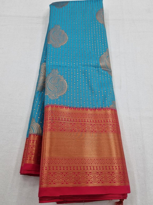 Kanchipuram Blended Bridal Silk Sarees 051