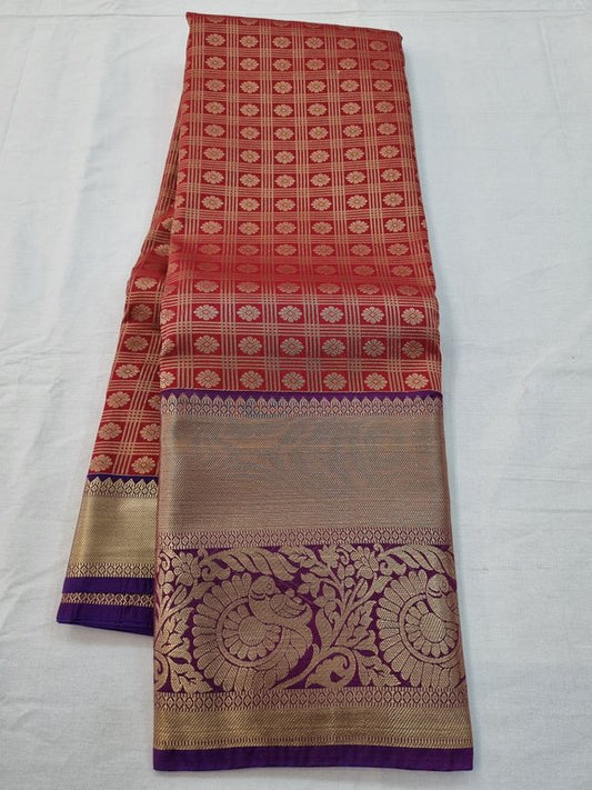 Kanchipuram Blended Bridal Silk Sarees 084