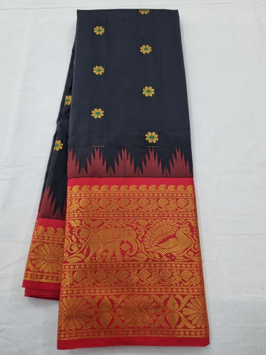 Kanchipuram Blended Gadwal Silk Sarees 097