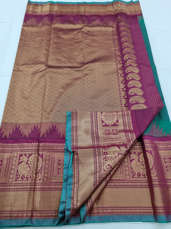 Kanchipuram Blended Gadwal Silk Sarees 113