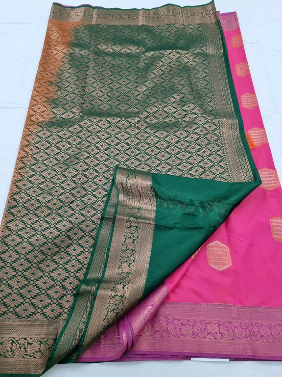 Kanchipuram Blended Fancy Silk Sarees 123