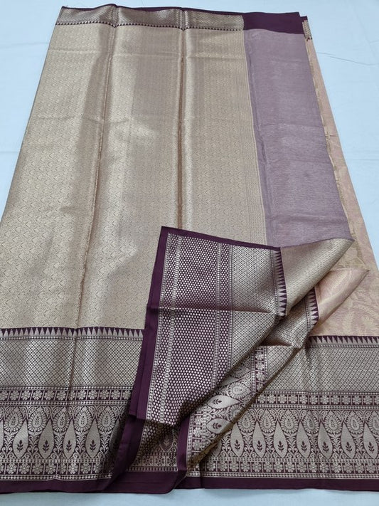 Kanchipuram Blended Tissue Silk Sarees 137