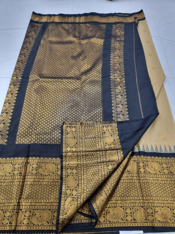 Kanchipuram Blended Gadwal Silk Sarees 142