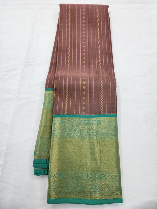 Burgundy And Gold Kanchipuram Pure Silk Sarees – Kanchipuram Lakshaya Silks