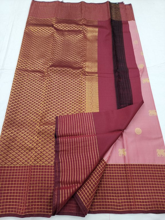 Kanchipuram Pure Luxurious Silk Saree 099