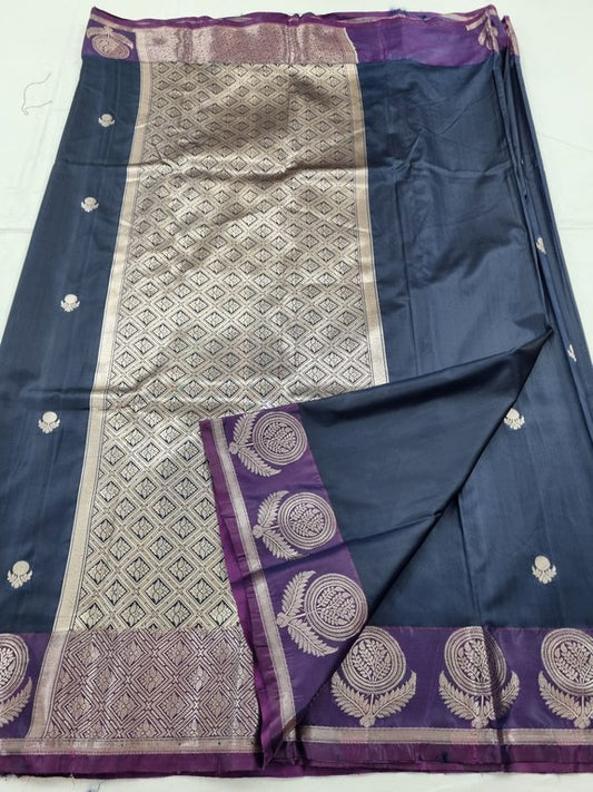 Kanchipuram Blended Trendy Fancy Silk Saree 426
