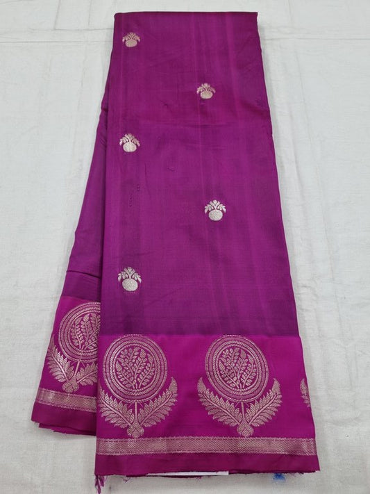 Kanchipuram Blended Trendy Fancy Silk Saree 427