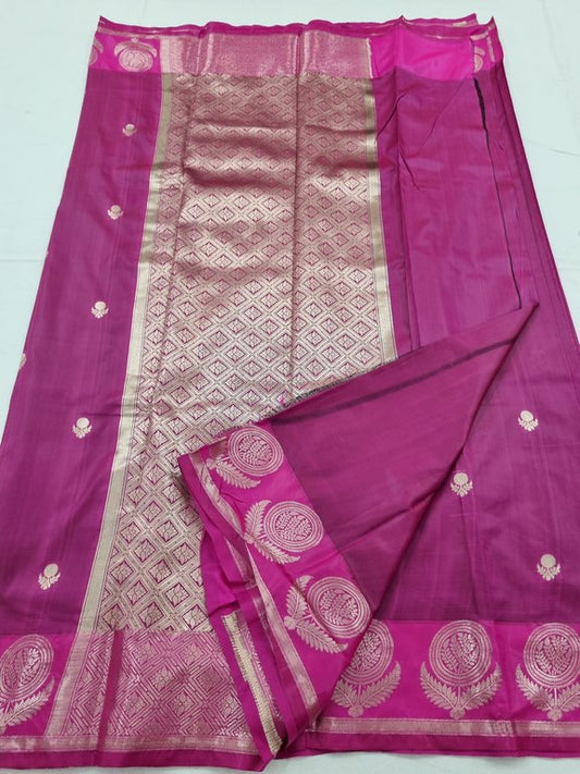Kanchipuram Blended Trendy Fancy Silk Saree 429