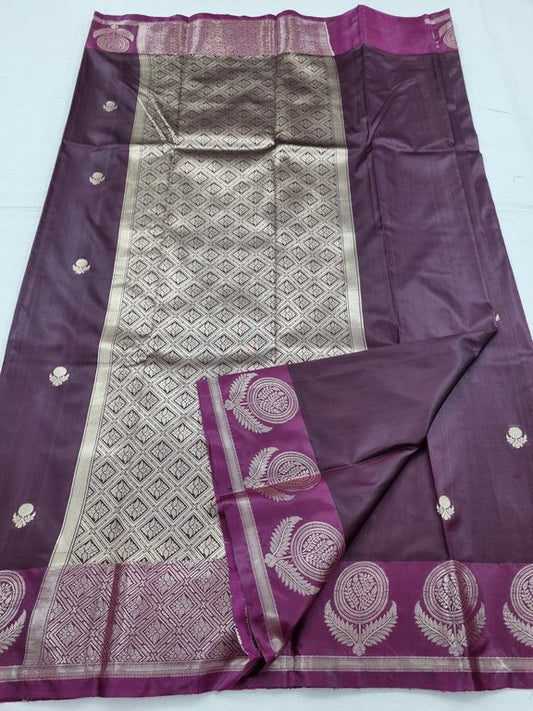 Kanchipuram Blended Trendy Fancy Silk Saree 431