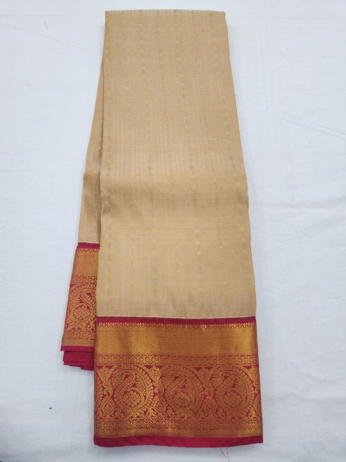 Yellow And Orange Kanchipuram Pure Silk Saree 180 – Kanchipuram Lakshaya Silks