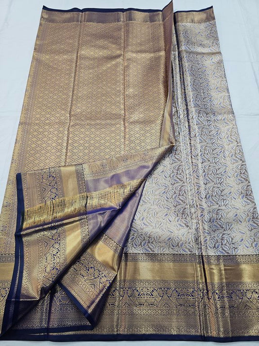 Kanchipuram Blended Tissue Silk Sarees 002