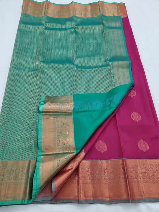Kanchipuram Pure Trendy Fancy Silk Saree 052