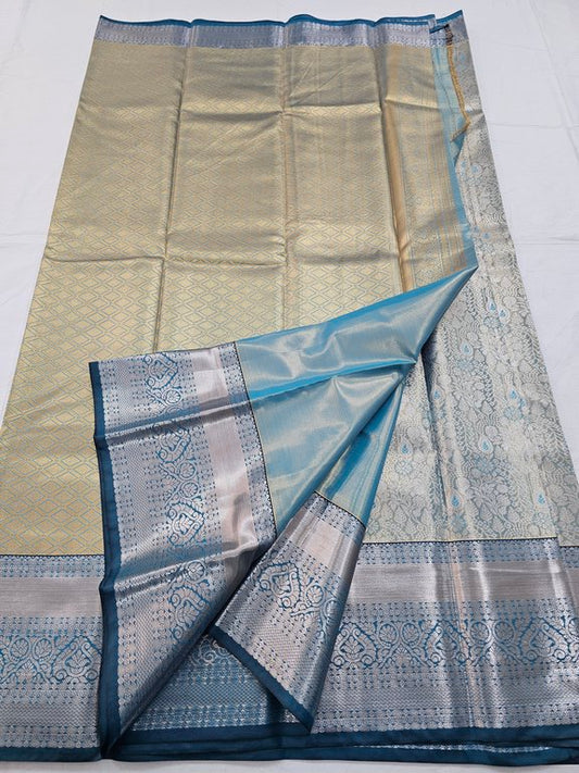 Kanchipuram Blended Tissue Silk Sarees 006