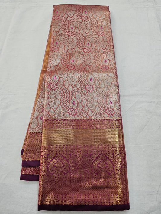 Kanchipuram Blended Tissue Silk Sarees 007