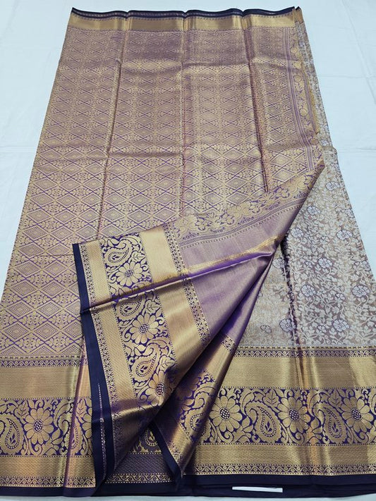 Kanchipuram Blended Tissue Silk Sarees 008