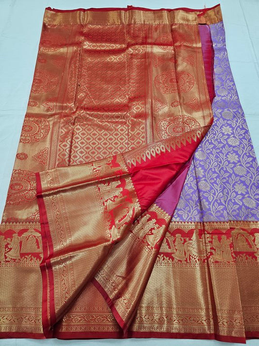 Kanchipuram Blended Tissue Silk Sarees 015