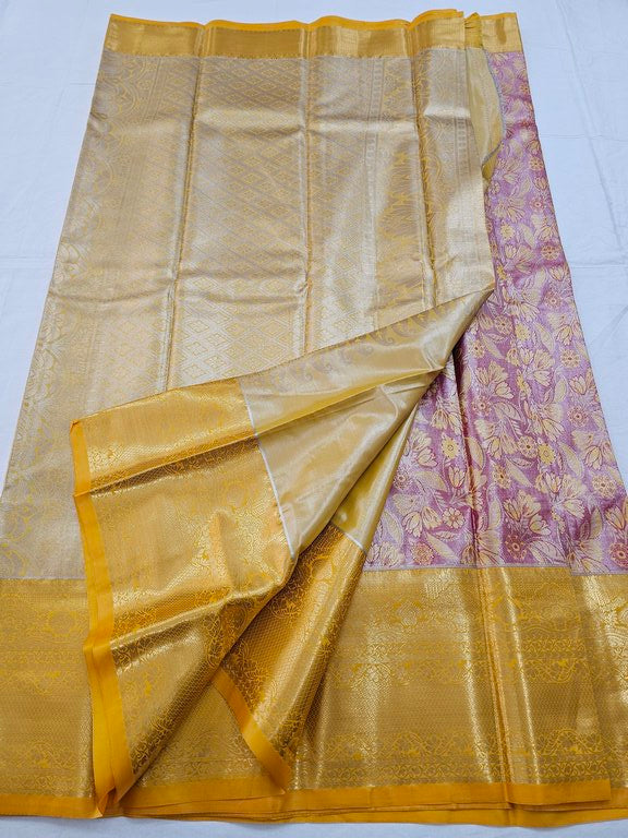 Kanchipuram Blended Tissue Silk Sarees 022