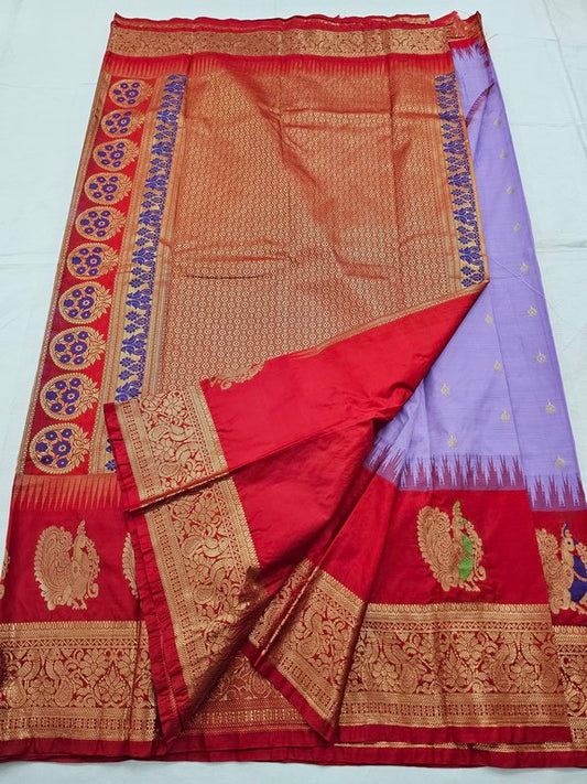 Kanchipuram Blended Fancy Silk Sarees 028