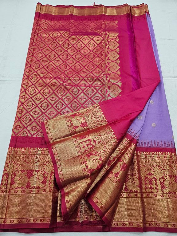 Kanchipuram Blended Gadwal Silk Sarees 064