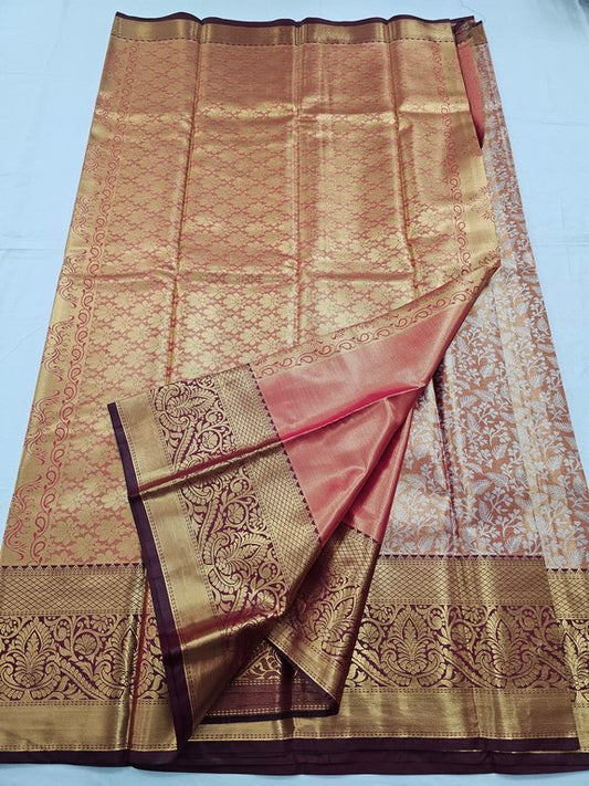 Kanchipuram Blended Tissue Silk Sarees 091