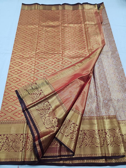 Kanchipuram Blended Tissue Silk Sarees 097 – Kanchipuram Lakshaya Silks