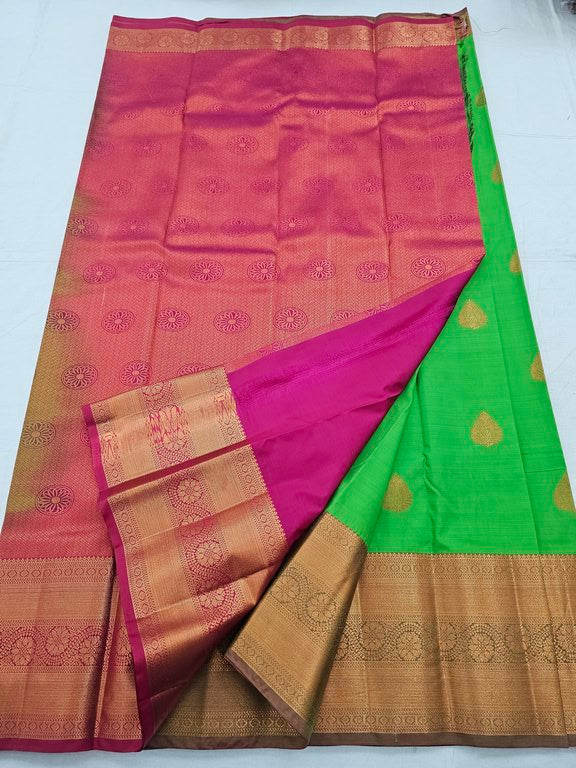 Kanchipuram Blended Fancy Silk Sarees 109