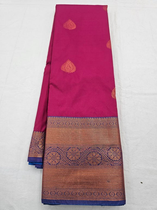 Kanchipuram Blended Fancy Silk Sarees 127