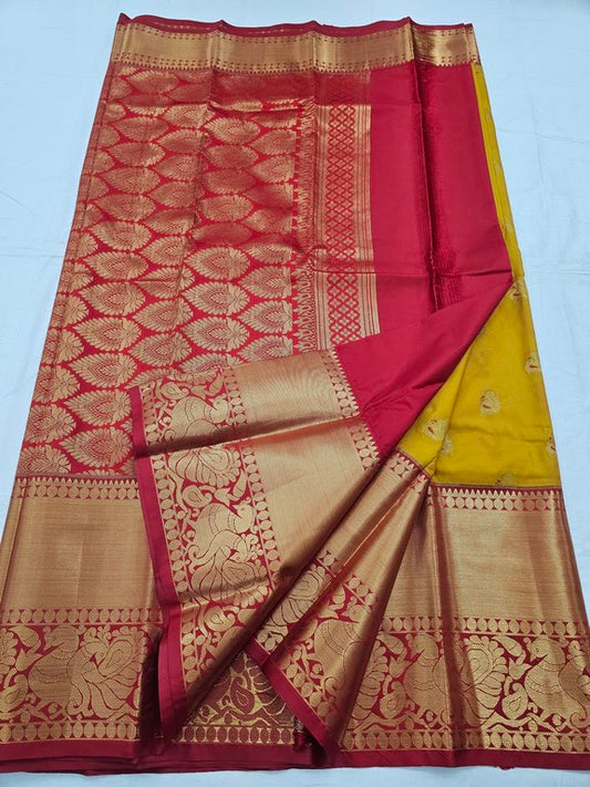 Kanchipuram Blended Fancy Silk Sarees 133