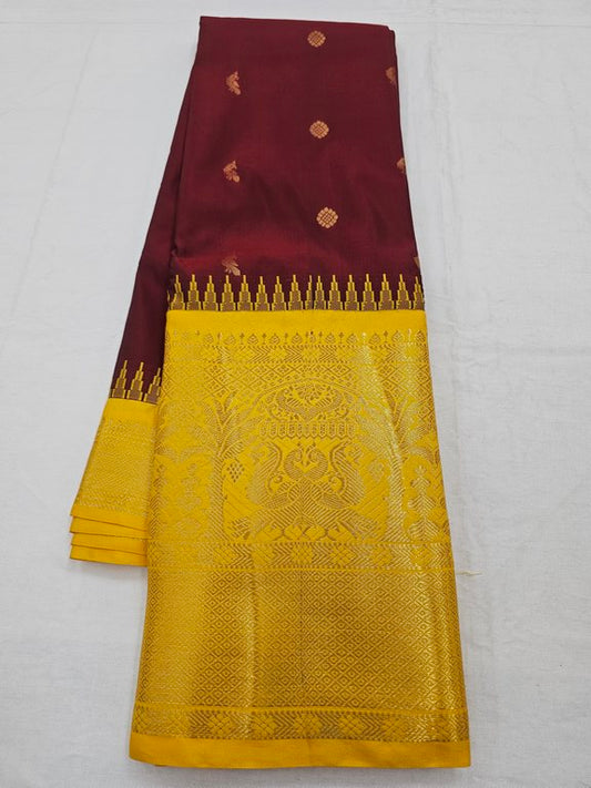 Kanchipuram Blended Gadwal Silk Sarees 140